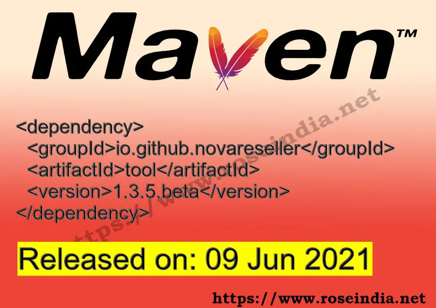 Maven Dependency release