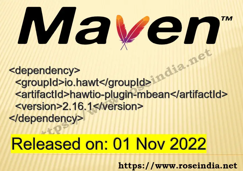 Maven Dependency release