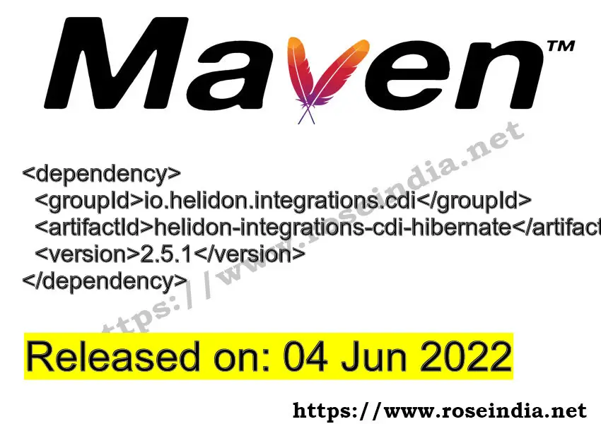 Maven Dependency release