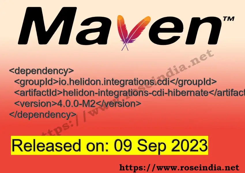 Maven dependency for  GROUP_ID - ARTIFACT_ID version VERSION_ID is released. Learn to use  ARTIFACT_ID version VERSION_ID in Maven based Java projects