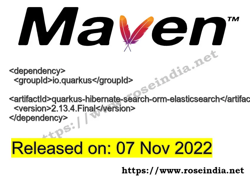 Maven Dependency release