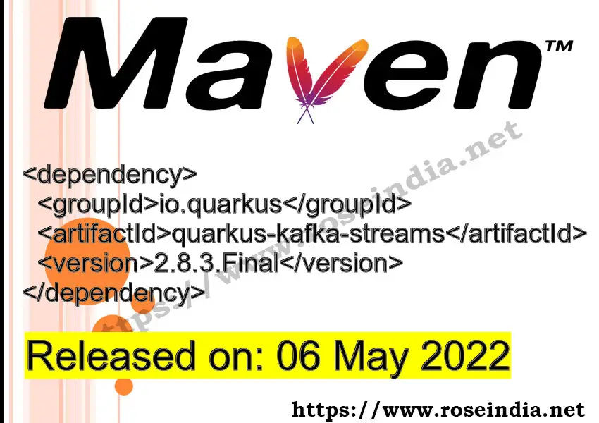 Maven Dependency release