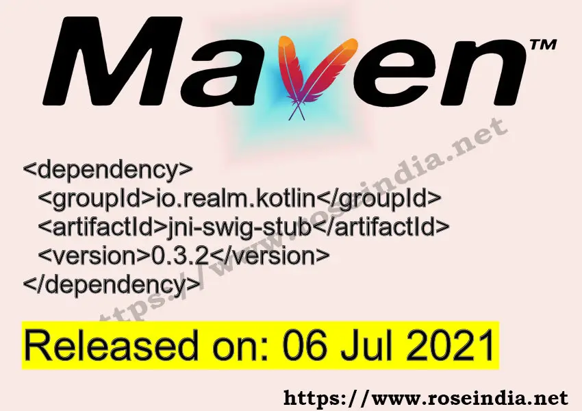 Maven Dependency release