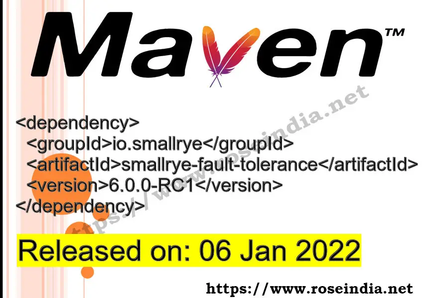 Maven Dependency release