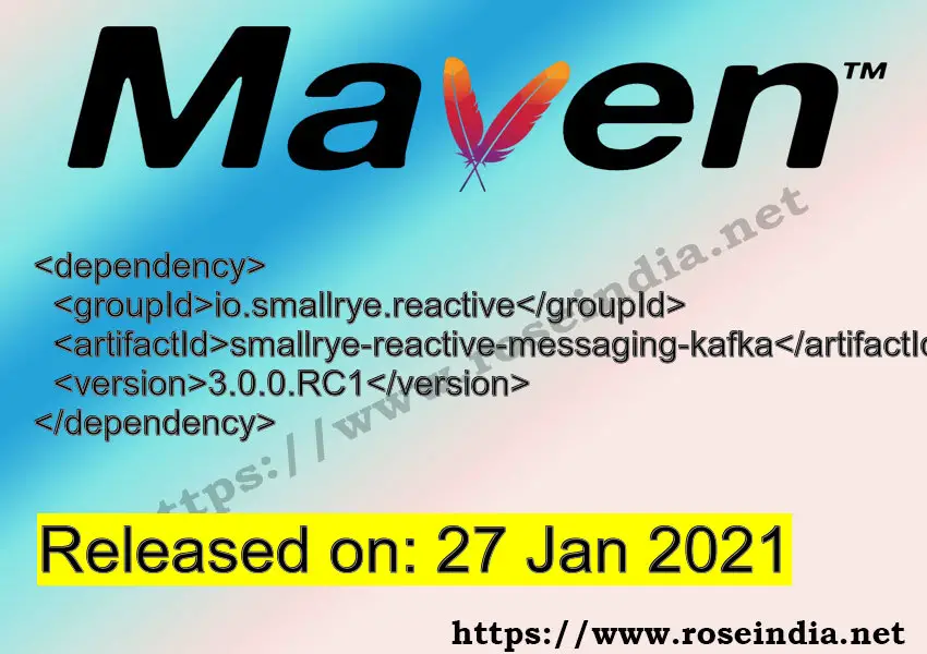 Maven Dependency release