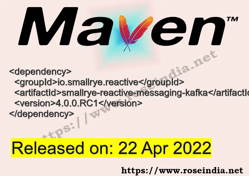 Maven Dependency release