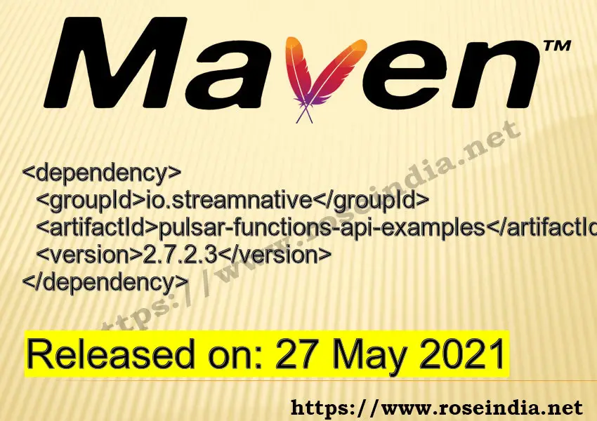 Maven Dependency release