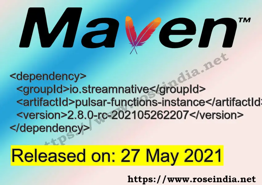 Maven Dependency release