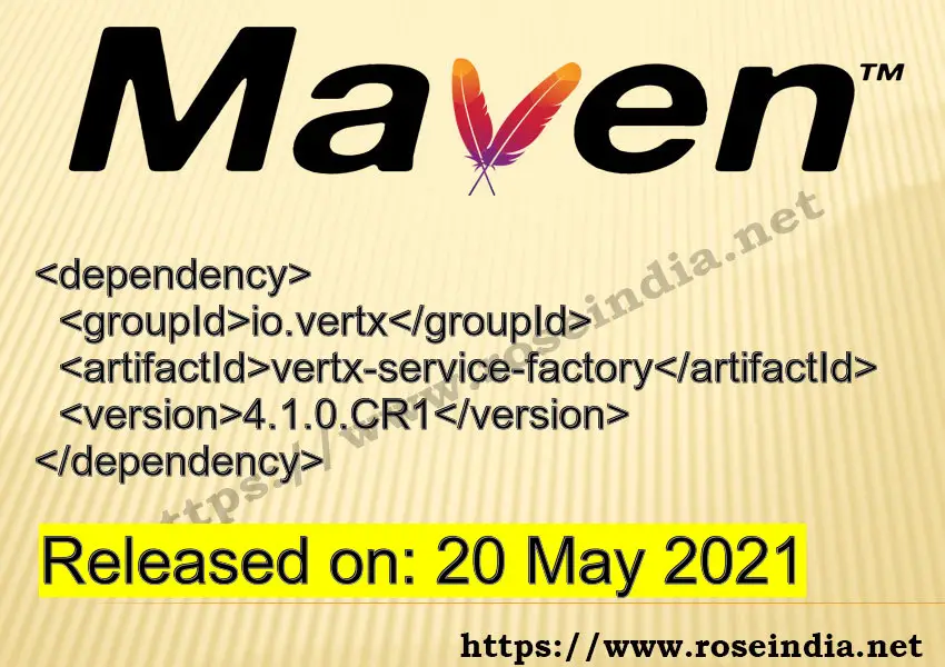 Maven Dependency release