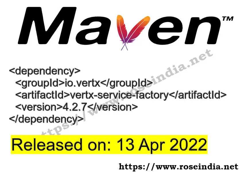 Maven Dependency release