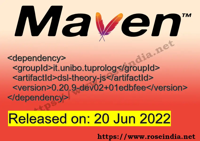 Maven Dependency release