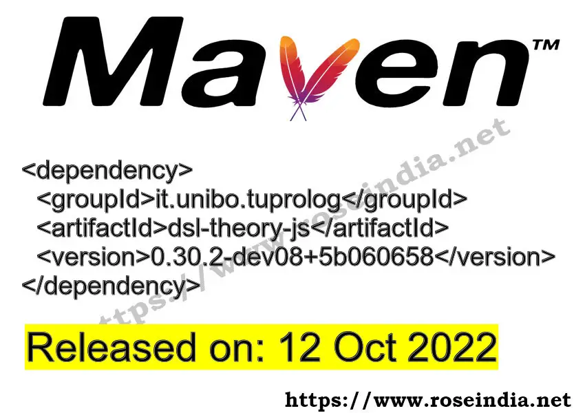 Maven Dependency release