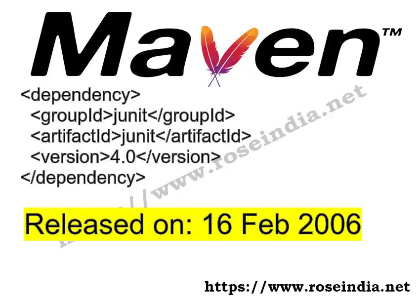 Maven dependency for  GROUP_ID - ARTIFACT_ID version VERSION_ID is released. Learn to use  ARTIFACT_ID version VERSION_ID in Maven based Java projects