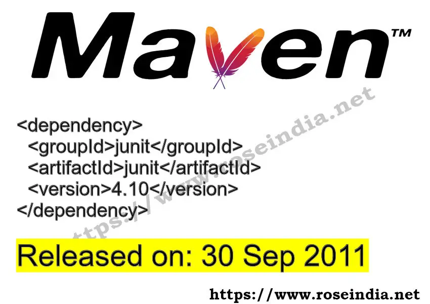 Maven Dependency release