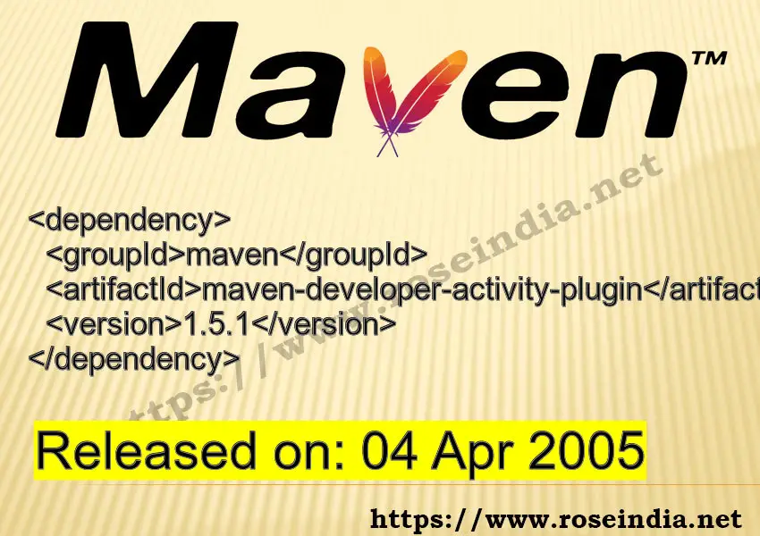 Maven Dependency release