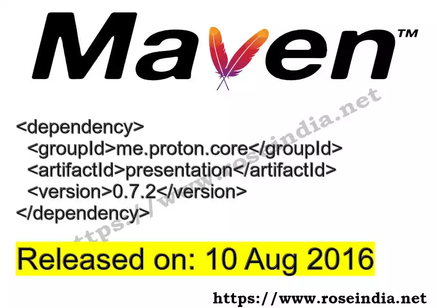 Maven dependency for  GROUP_ID - ARTIFACT_ID version VERSION_ID is released. Learn to use  ARTIFACT_ID version VERSION_ID in Maven based Java projects