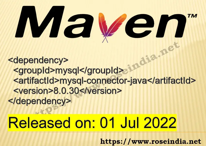 Maven Dependency release