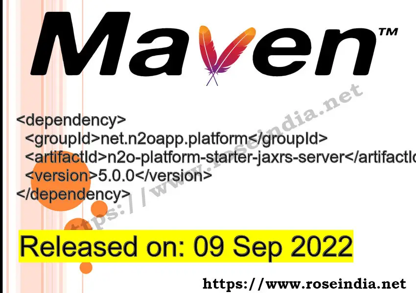 Maven Dependency release