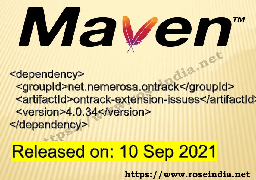 Maven Dependency release