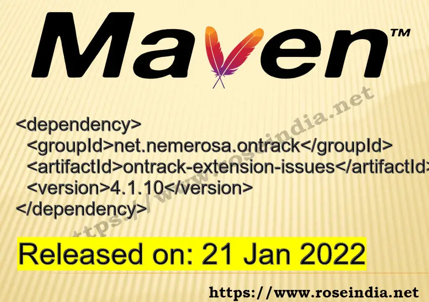 Maven Dependency release