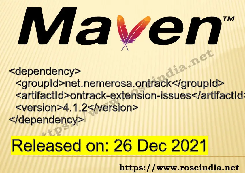 Maven Dependency release