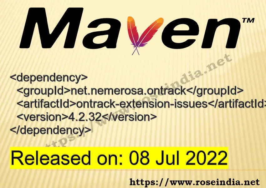 Maven Dependency release