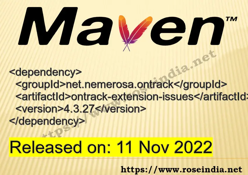 Maven Dependency release