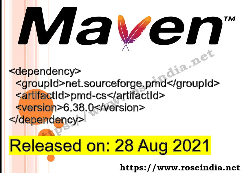 Maven Dependency release