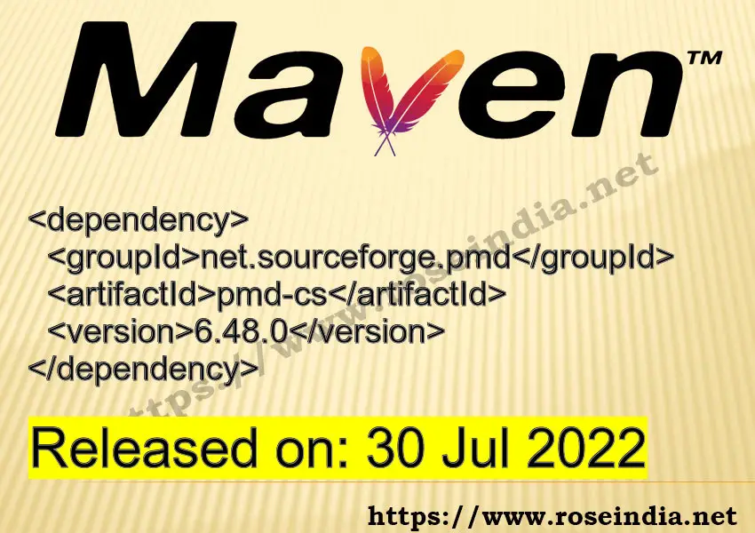 Maven Dependency release