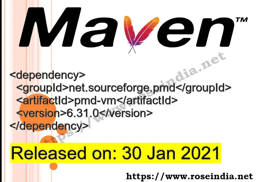 Maven Dependency release