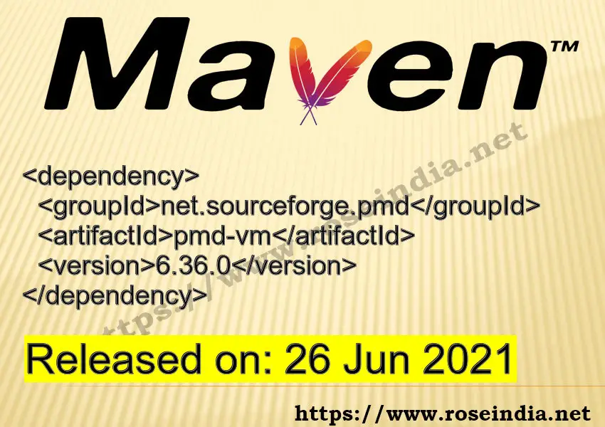 Maven Dependency release