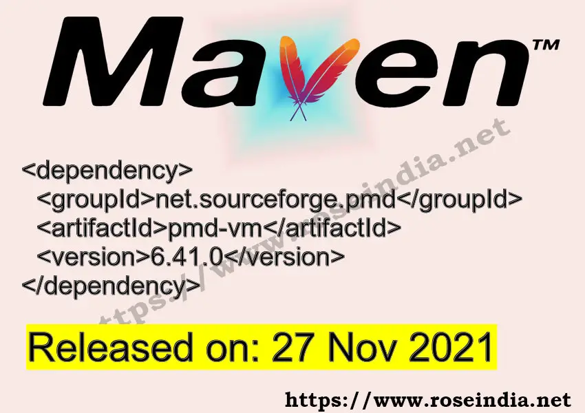 Maven Dependency release