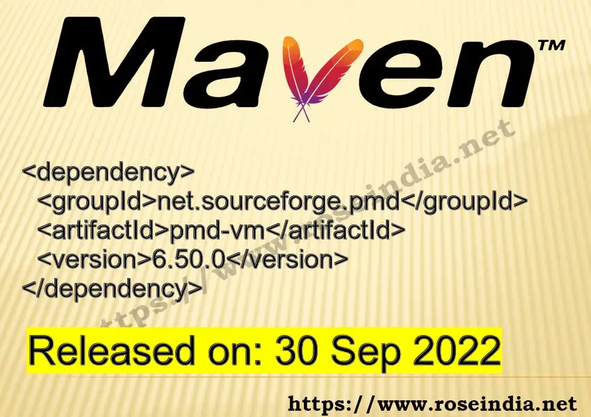 Maven Dependency release