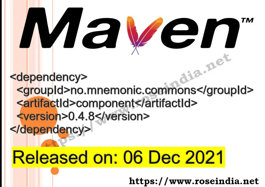 Maven Dependency release