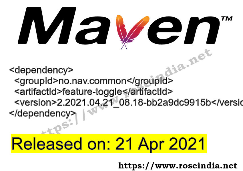 Maven Dependency release