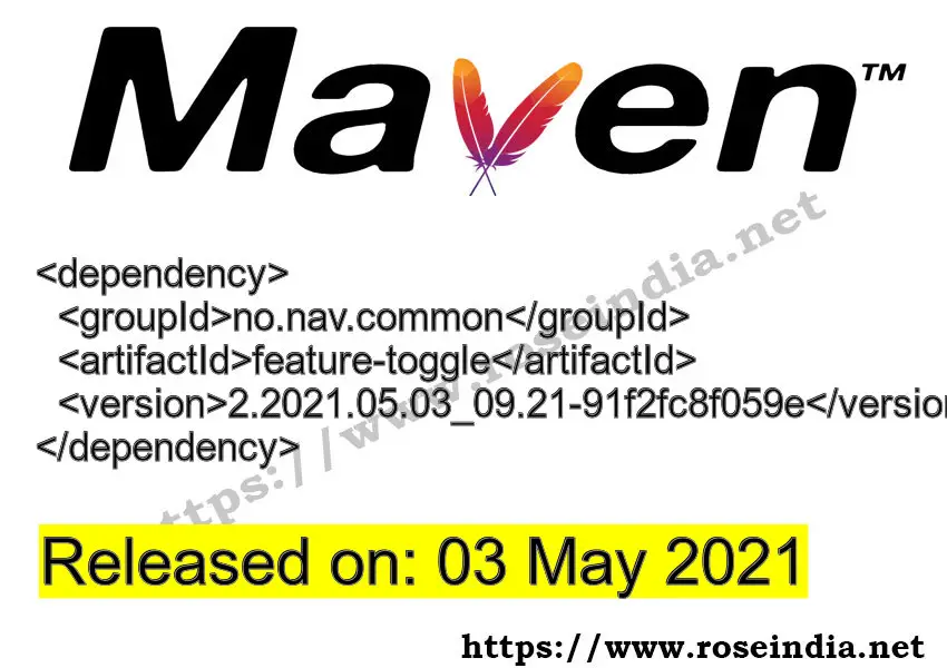 Maven Dependency release