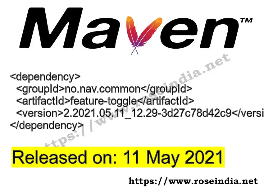 Maven Dependency release