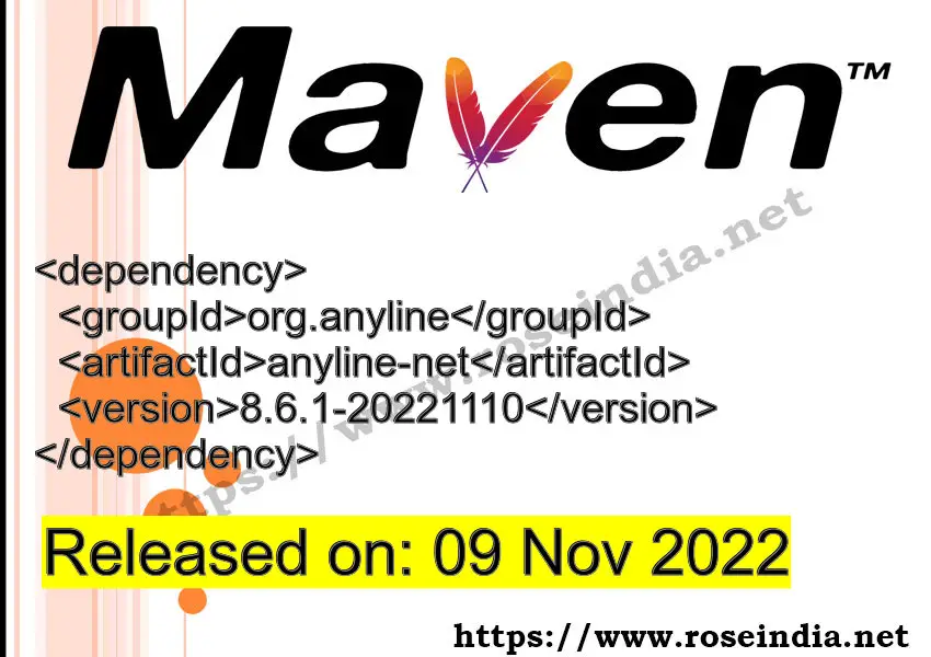 Maven Dependency release