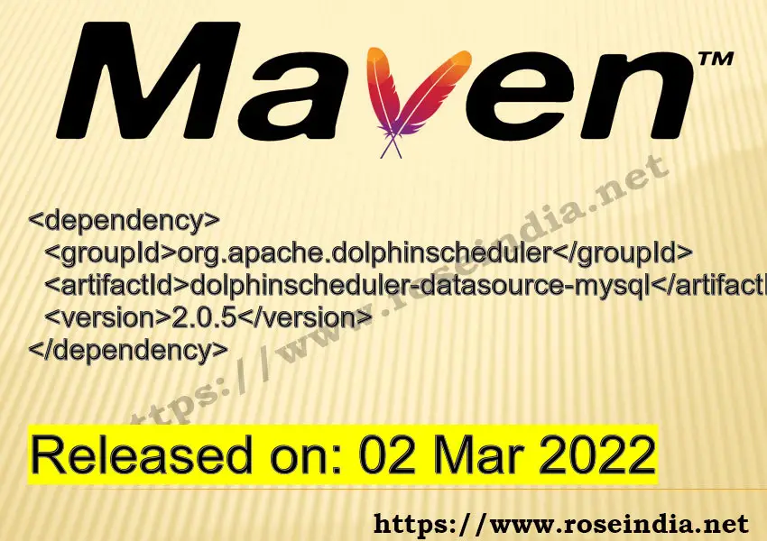 Maven Dependency release