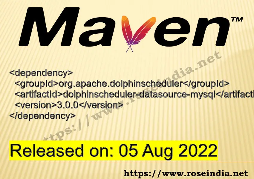 Maven Dependency release