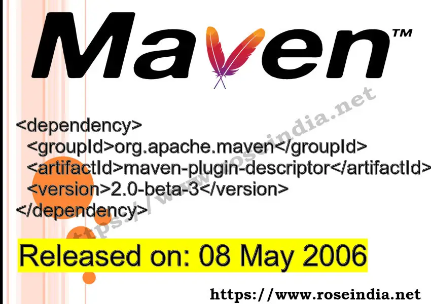 Maven Dependency release