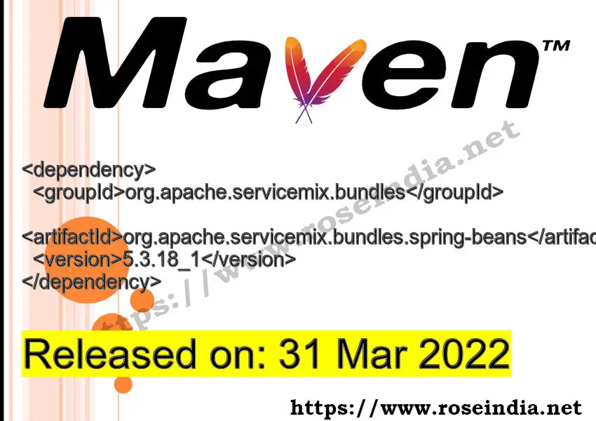 Maven Dependency release