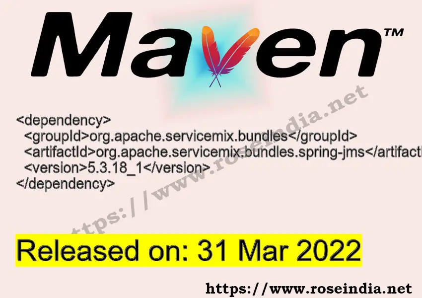 Maven Dependency release