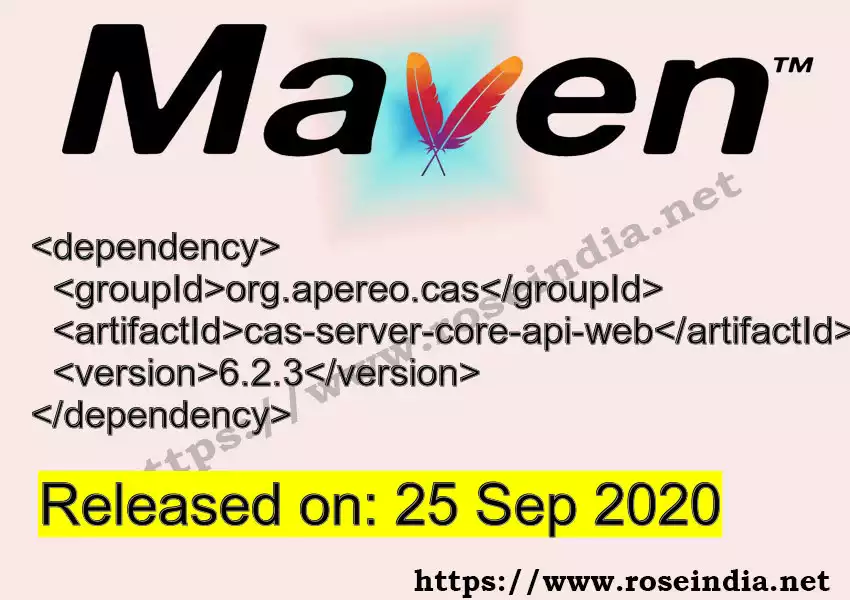 Maven dependency for  GROUP_ID - ARTIFACT_ID version VERSION_ID is released. Learn to use  ARTIFACT_ID version VERSION_ID in Maven based Java projects