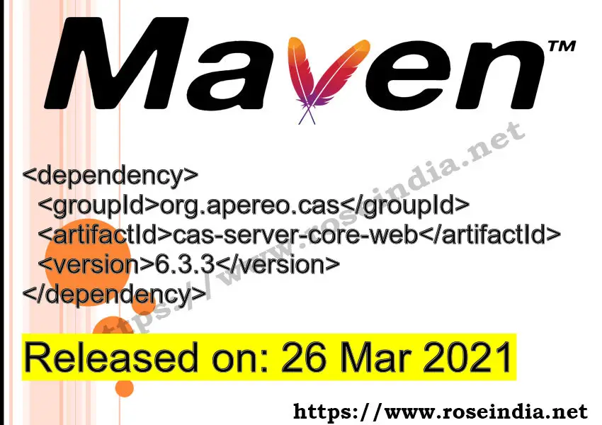 Maven Dependency release