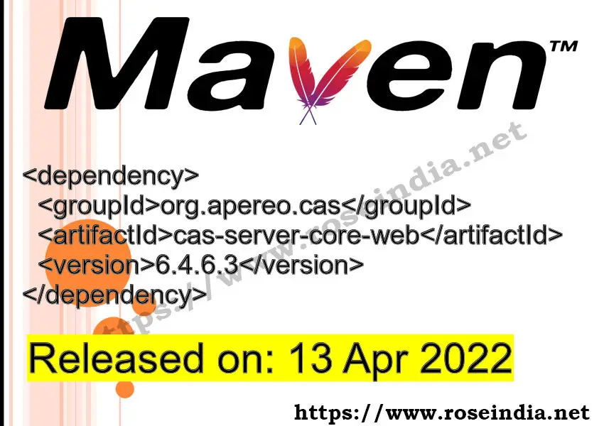 Maven Dependency release