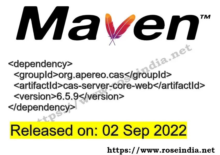 Maven Dependency release