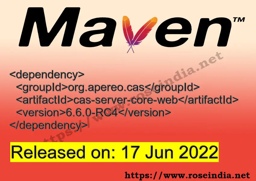 Maven Dependency release