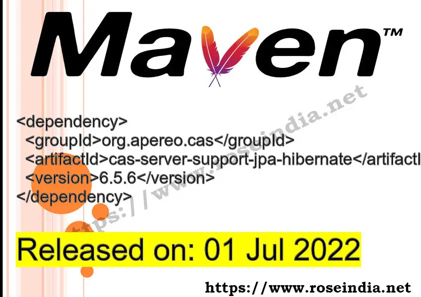 Maven Dependency release