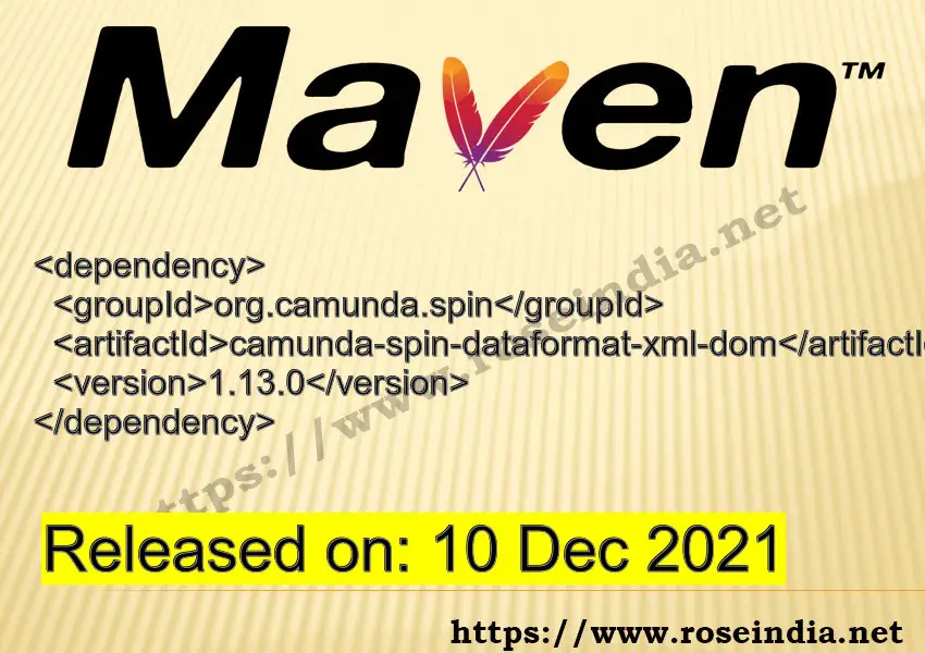 Maven Dependency release